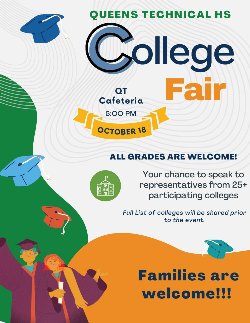 College Fair October 18